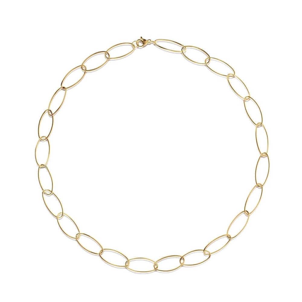 Colar Corrente Oval